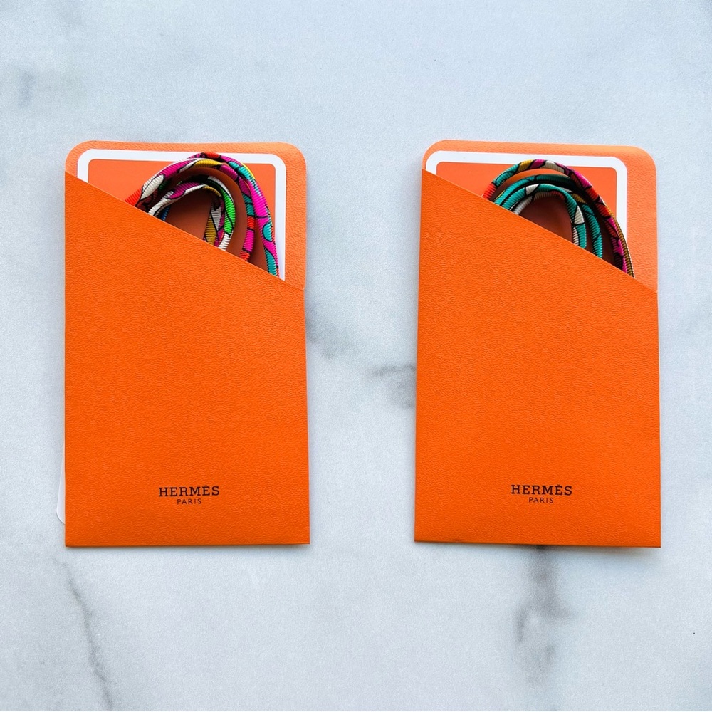 (Sold) [NEW] Hermes Twilly Spaghetti, Set of 2